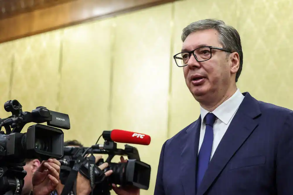 Vučić: Zlonamjerna izjava Plenkovića, neće biti nikakvog građanskog rata u Srbiji