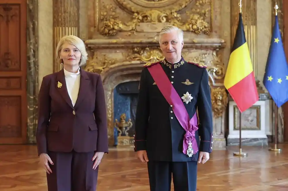 Ambasadorka Injac predala akreditivna pisma belgijskom kralju Filipu
