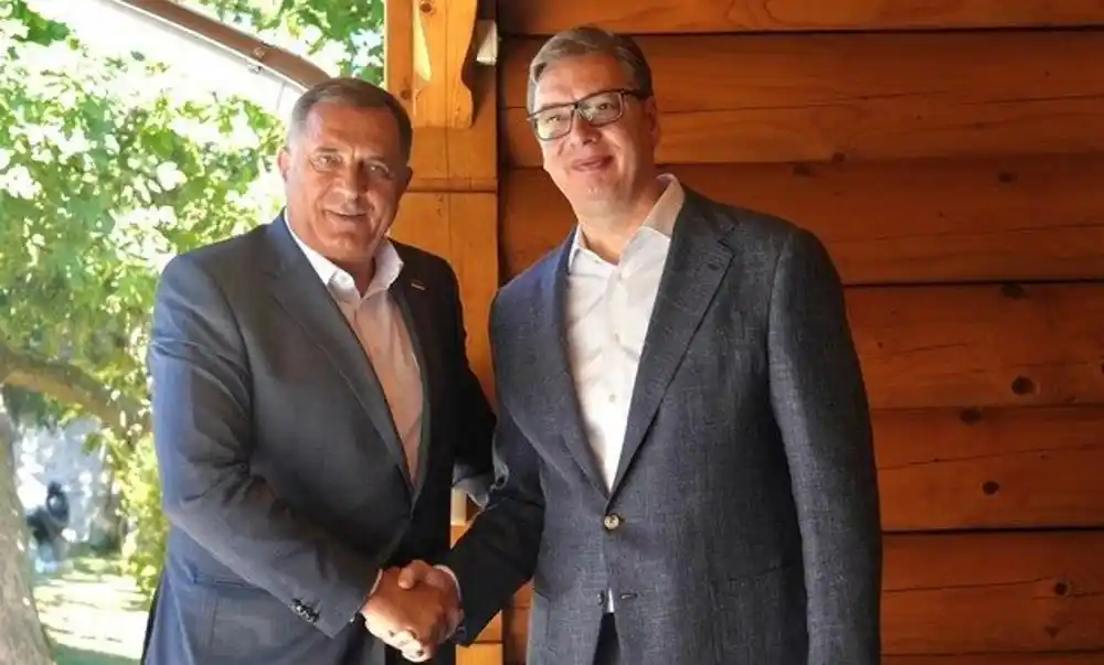 Dodik: Vučić je moj brat, mi smo jedan narod kojeg niko ne može da dijeli!