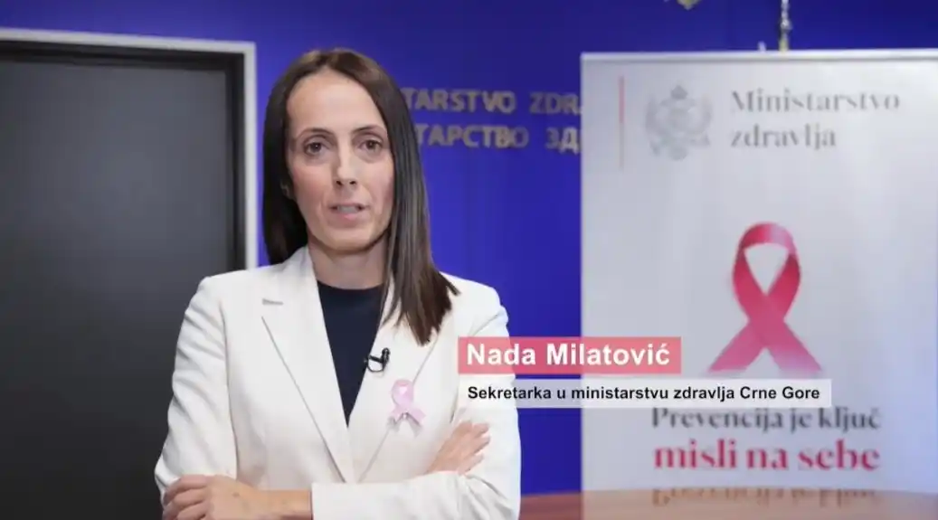Milatović: Borba protiv karcinoma dojke je borba za pravo žene na život, zdravlje i dostojanstvo