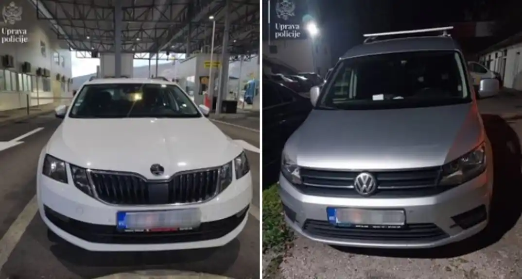 Na graničnim prelazima oduzeta dva automobila, potražuje ih Francuska