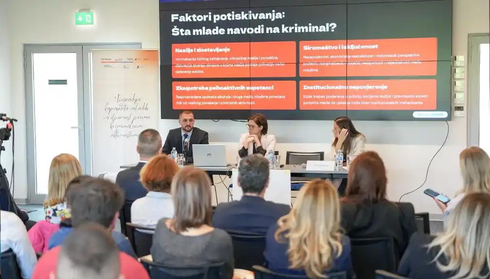 Potrebno obezbijediti prostor sigurnosti, povjerenja i podrške za sve mlade kako bi ojačali njihovu otpornost prema kriminalnim aktivnostima