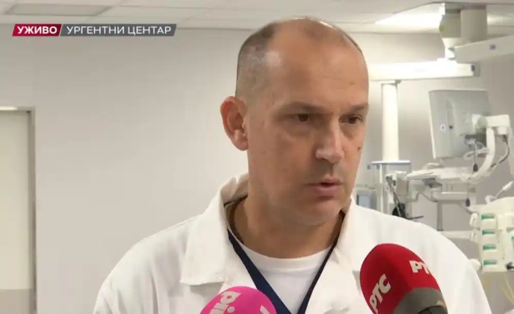 Srpski ministar zdravlja: Povrijeđeni muškarac u životnoj opasnosti, povrijedio veliki krvni sud i moramo izvaditi metak