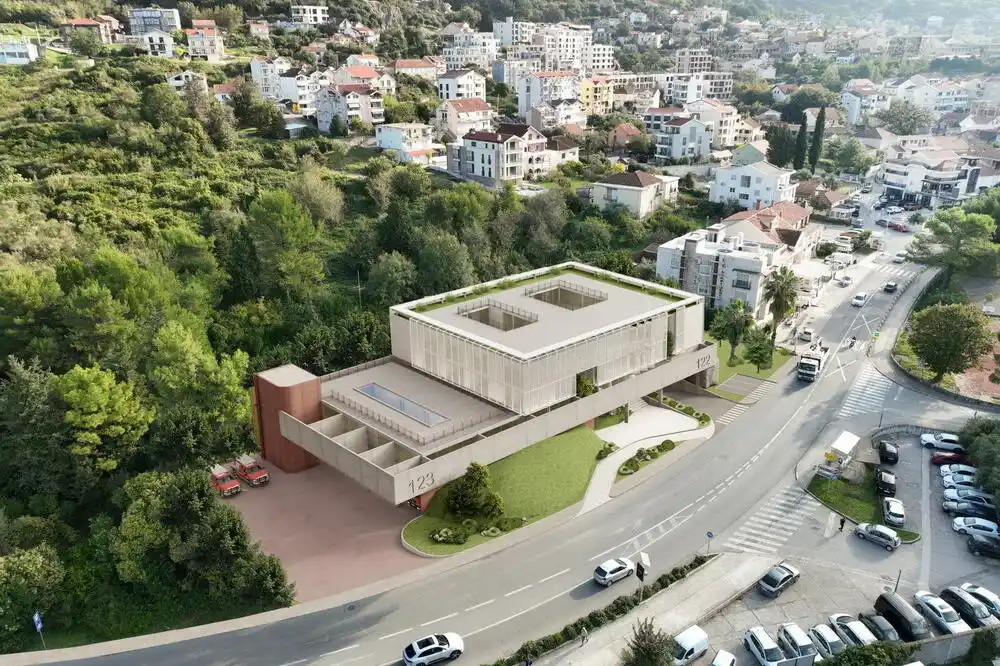 Tivat: Policija i vatrogasci na jednom mjestu