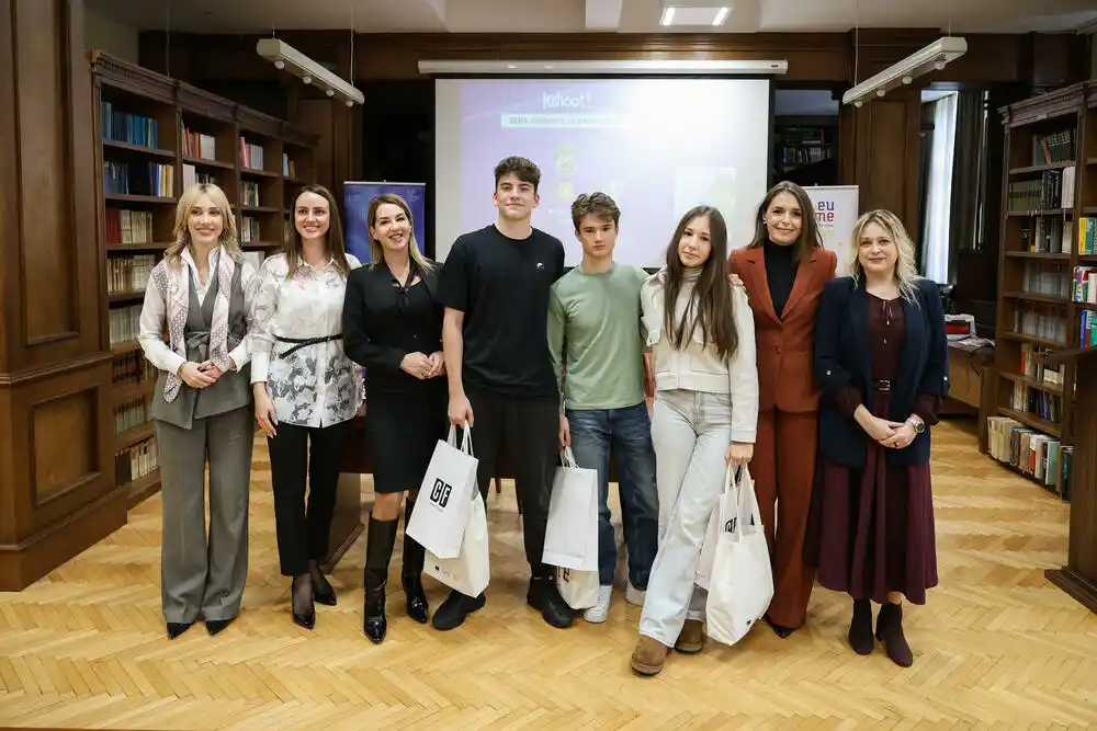 Bošković poručila gimnazijalcima: Znanje se isplati, u EU idemo da bismo svi živjeli bolje