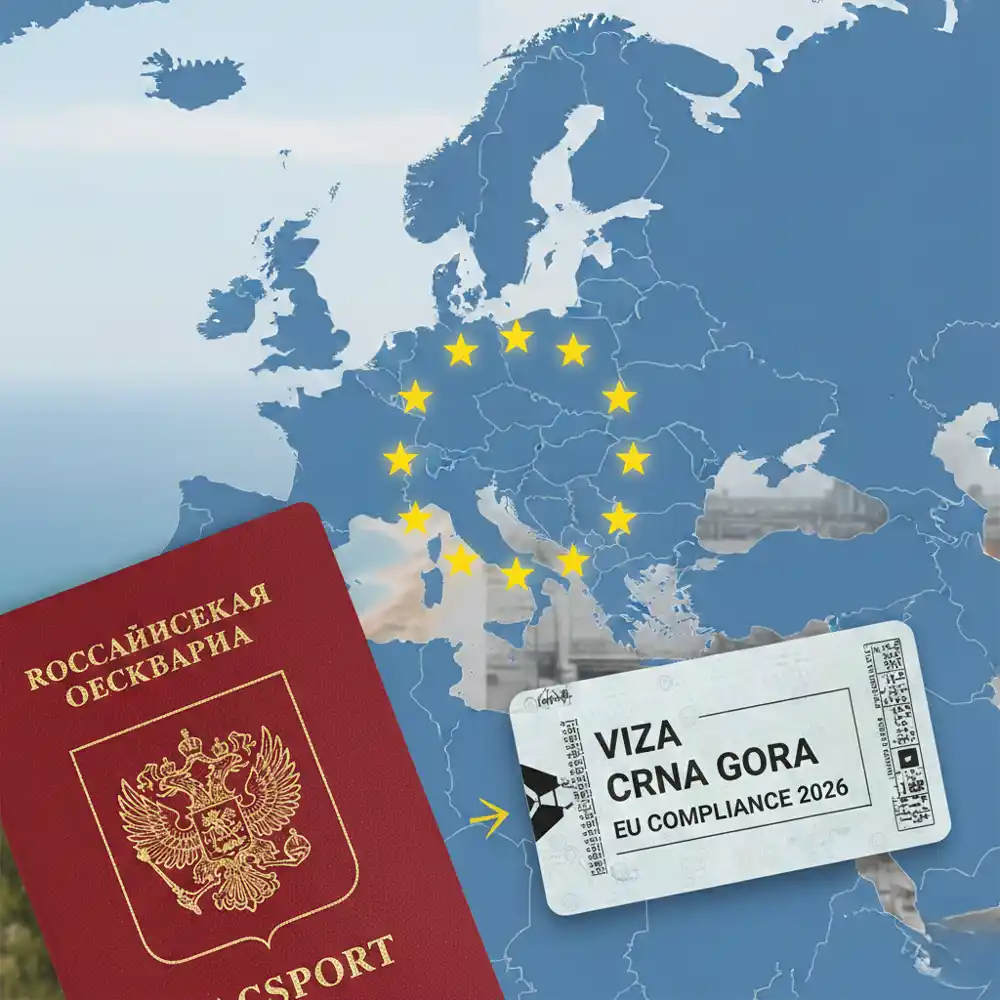 Crnogorska ambasada u Moskvi objavila: Vize za ruske državljane zbog puta u EU