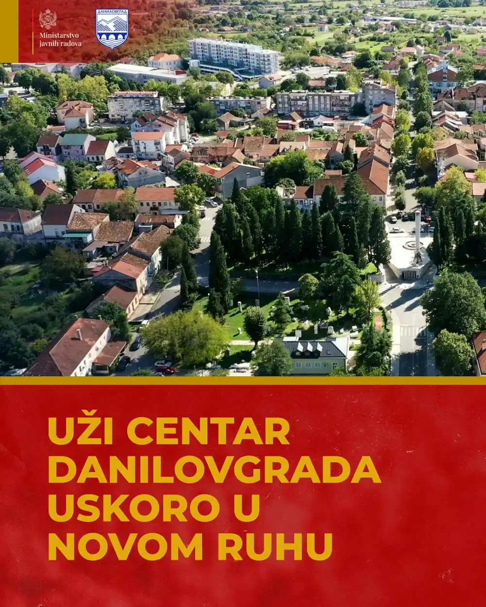 Danilovgrad: Ministarstvo javnih radova raspisalo javnu nabavku za izvođenje radova na Njegoševoj ulici