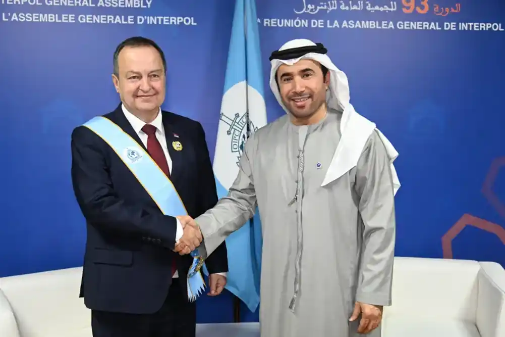 Ivica Dačić dobio najviše priznanje Interpola: Medalja posebnog ranga za borbu protiv kriminala