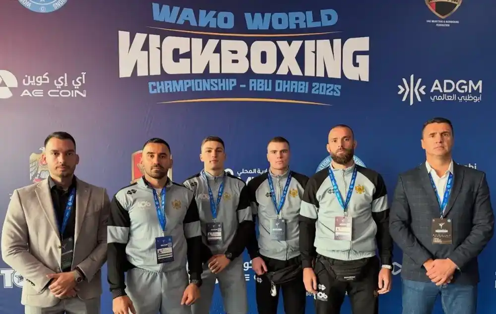Kik-boks reprezentacija Crne Gore od sjutra na Svjetskom prvenstvu