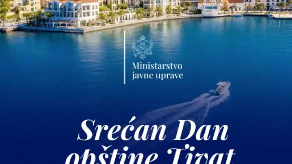 Ministar Dukaj ČESTITAO Dana opštine Tivat