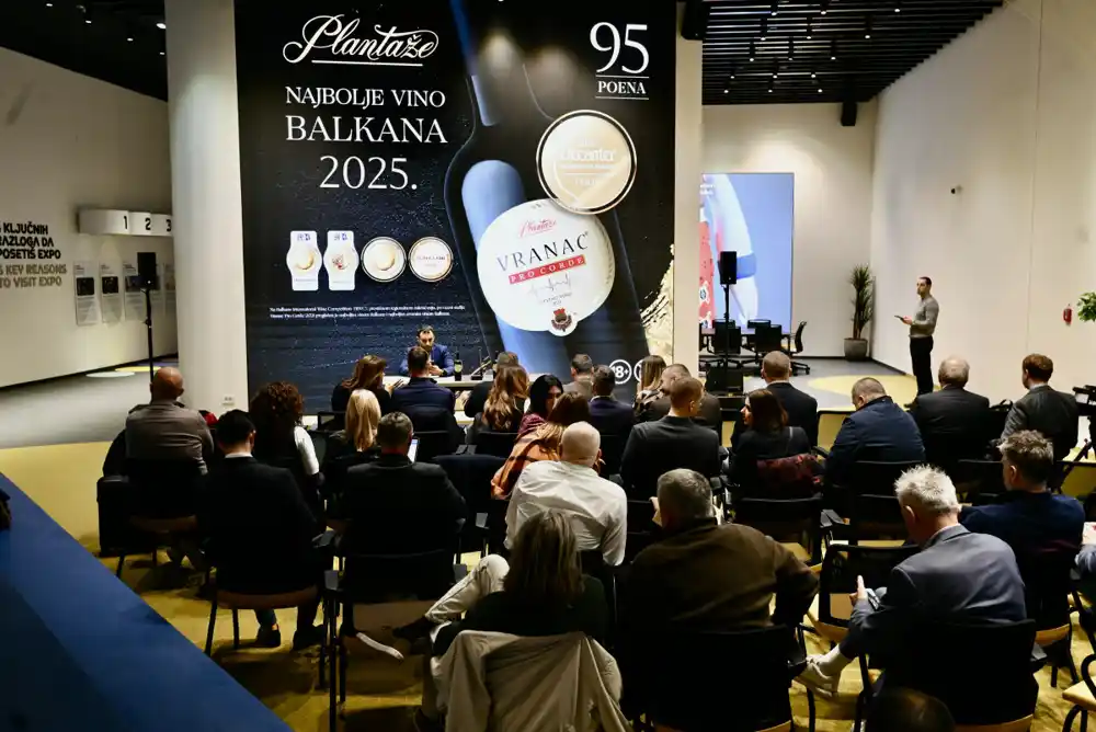 Najnagrađivanije crnogorsko vino predstavljeno medijima i stručnoj javnosti na sajmu Wine Vision by Open Balkan 2025