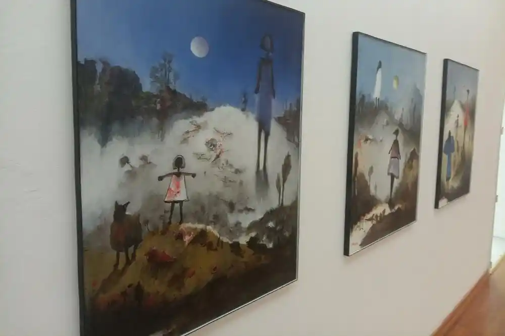 Tišina pejzaža, sjećanje slike: Izložba Milovana Mikija Radulovića u Umjetničkom paviljonu ULUCG