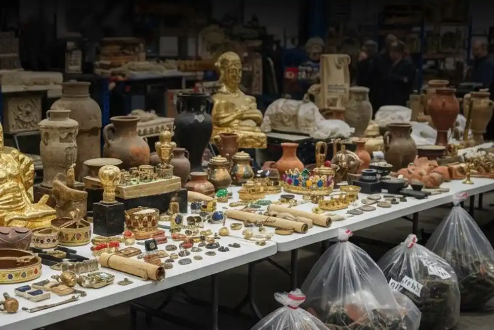 Uhapšeno 35 ilegalnih trgovaca starinama vrijednosti 100 miliona eura