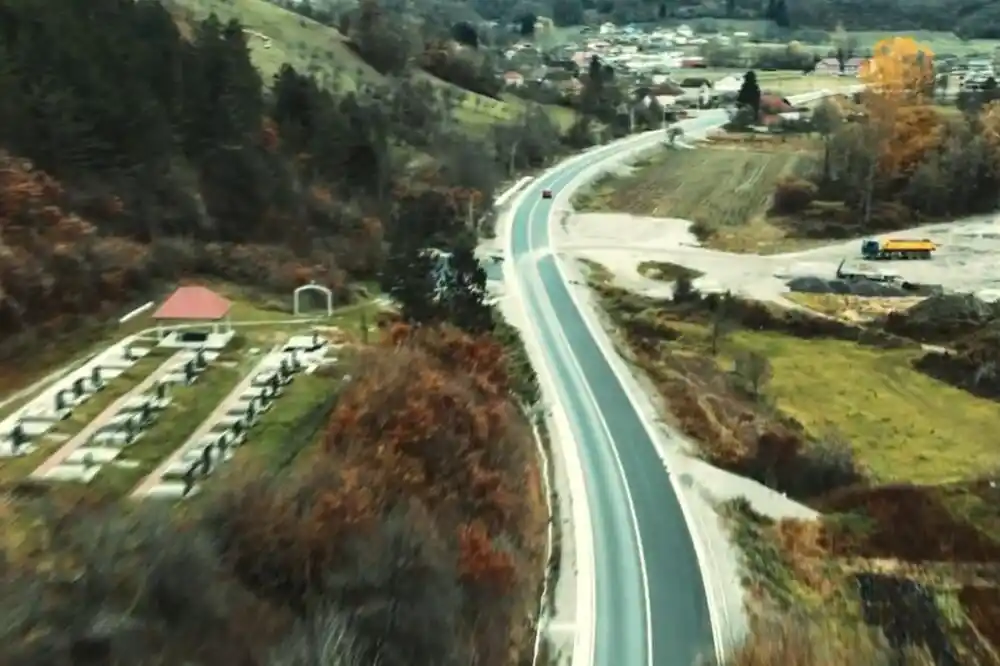 Uprava za saobraćaj objavila video: Završeni glavni radovi na rekonstrukciji puta Mojkovac – Bijelo Polje – Berane