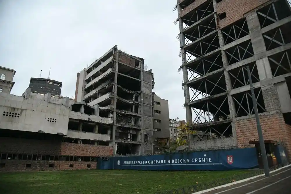 Usvojen leks specijalis za izgradnju na mjestu Generalštaba u Beogradu