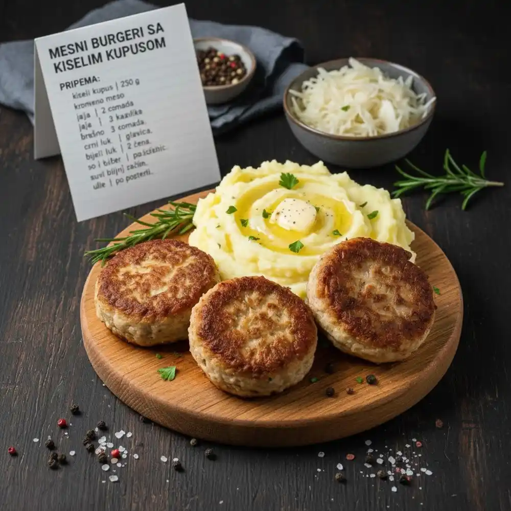 Burgeri od kupusa i mljevenog mesa