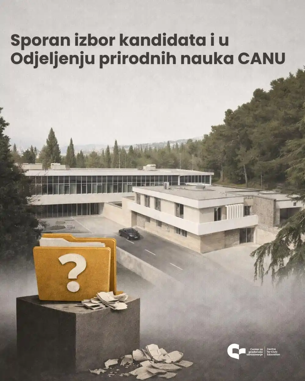 CGO: Sporan izbor kandidata i u Odjeljenju prirodnih nauka CANU