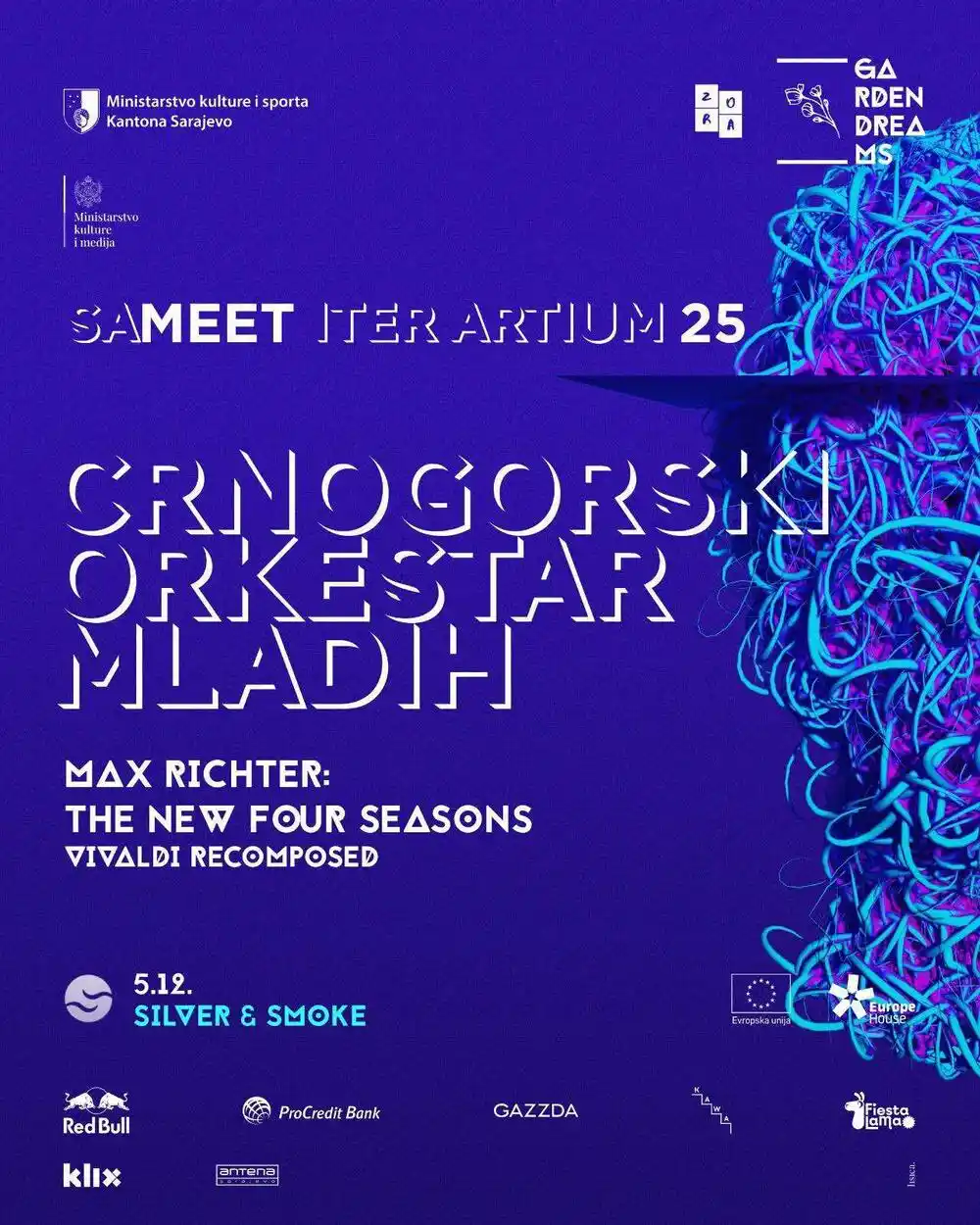 Crnogorski orkestar mladih: “Nova četiri godišnja doba” u Sarajevu