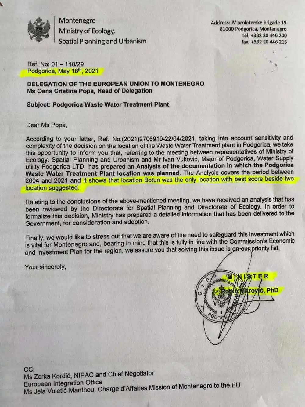 DPS Zeta: Dobili smo pozdrav iz pakla u kom stanuje politika Milana Kneževića i njegovih prevara i obmana