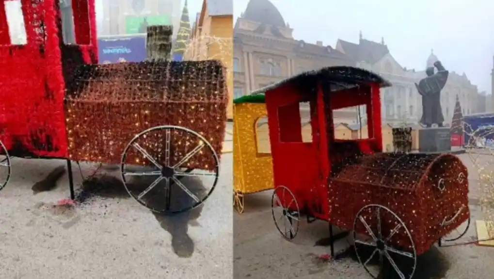 Gradonačelnik Novog Sada: Paljenje vozića na Trgu slobode nije slučajan incident