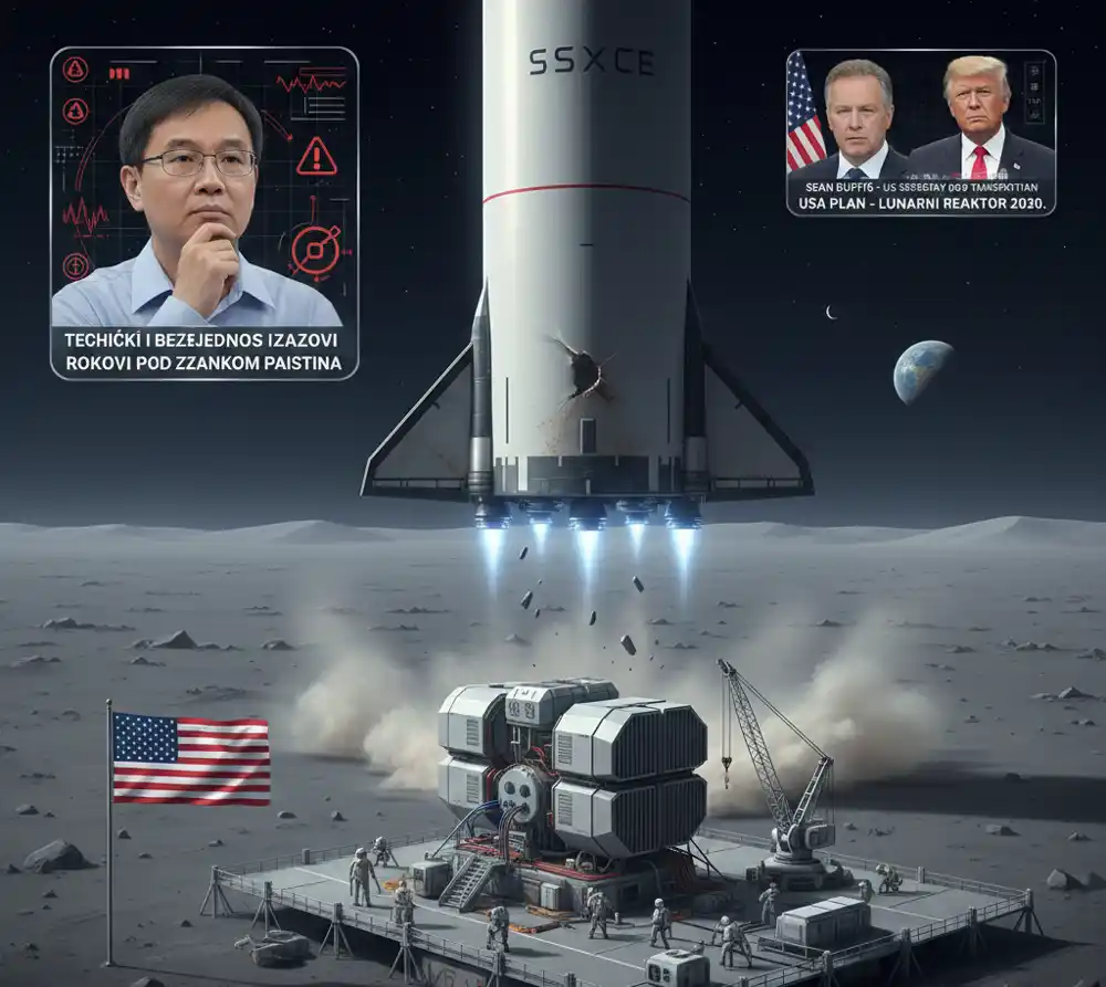 Kineski stručnjak sumnja u američke planove za nuklearni reaktor na Mjesecu