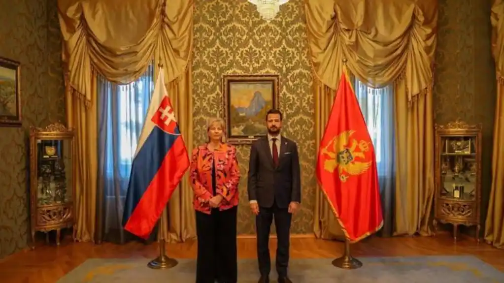 Milatović na Cetinju primio akreditivna pisma novoimenovanih ambasadora Slovačke, UAE, Koreje i Kazahstana