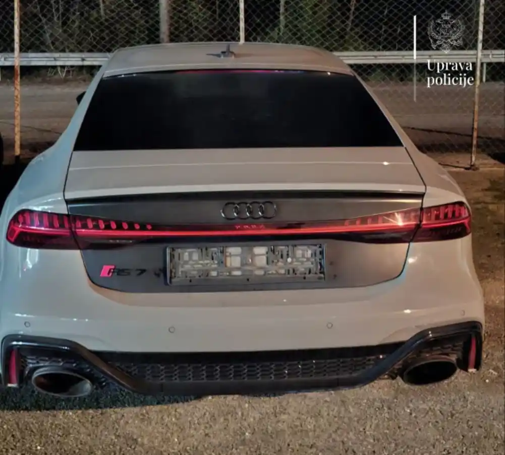 Oduzet Audi RS7 koji se potražuje u Njemačkoj