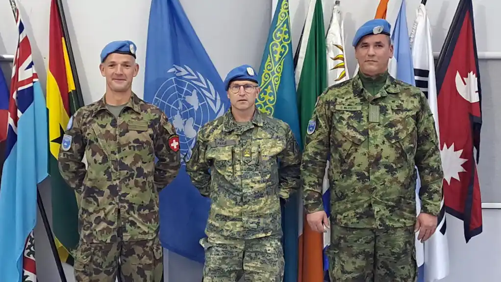 Oficir Vojske Srbije šef vojnih posmatrača na Bliskom istoku