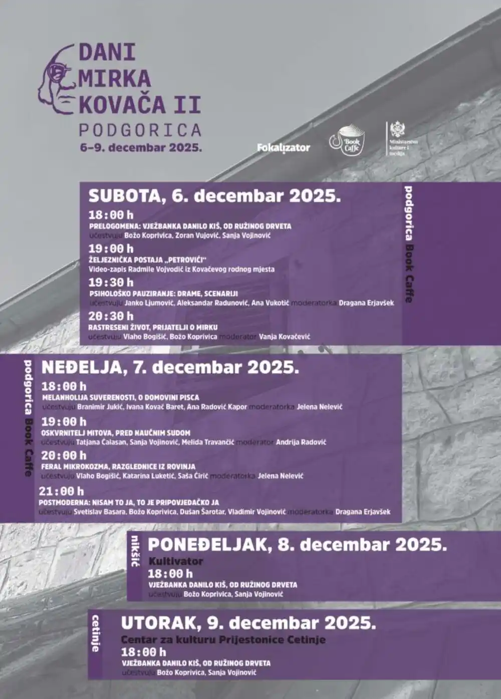 Počinju Dani Mirka Kovača