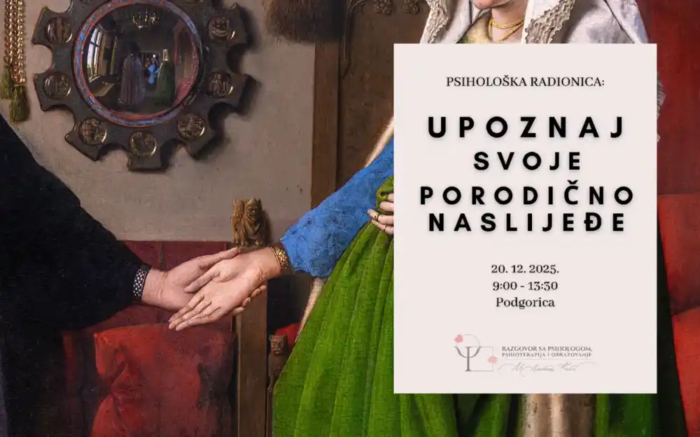 Psihološka radionica “Upoznaj svoje porodično nasljeđe” u NB „Radosav Ljumović“