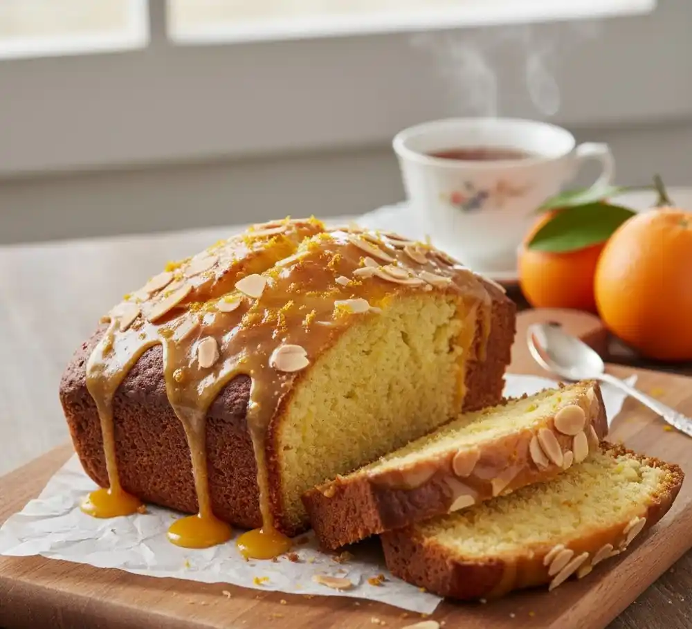 Slatki posni hljeb od narandže