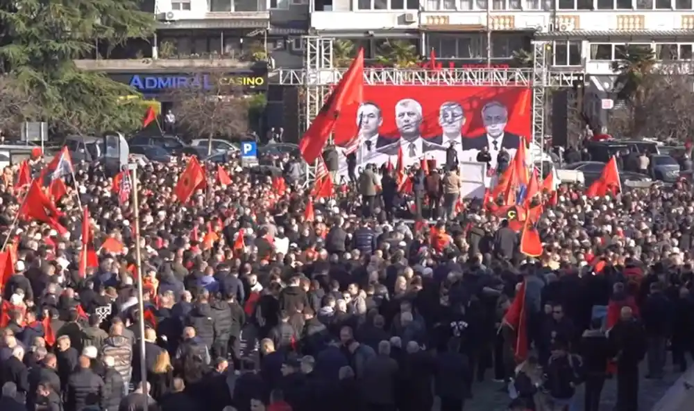 U Skoplju održan protest teroristima tzv. OVK