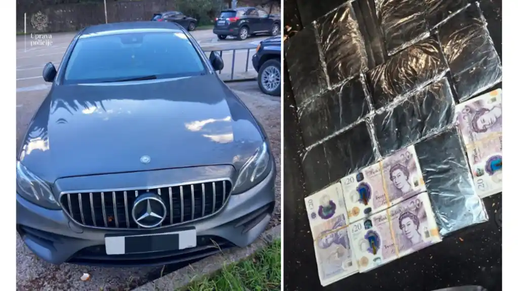 UP – GP Debeli Brijeg: Pronađeno blizu 59.000 britanskih funti sakrivenih u vozilu