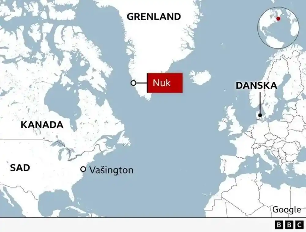 Bijela kuća: Amerika razmatra mogućnosti da preuzme Grenland, pa i vojno
