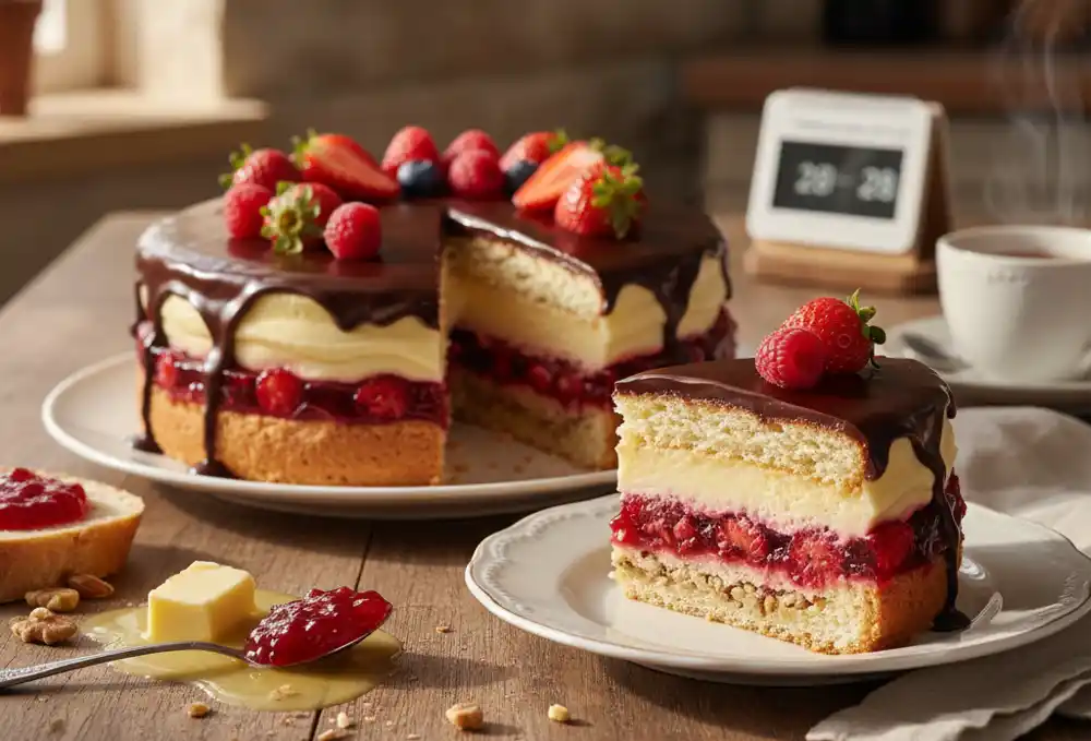 Kapri torta sa malinama