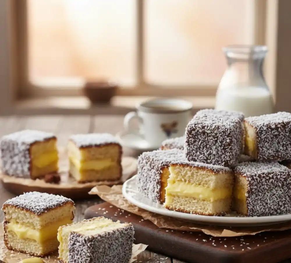 Kokos kocke sa žutim filom