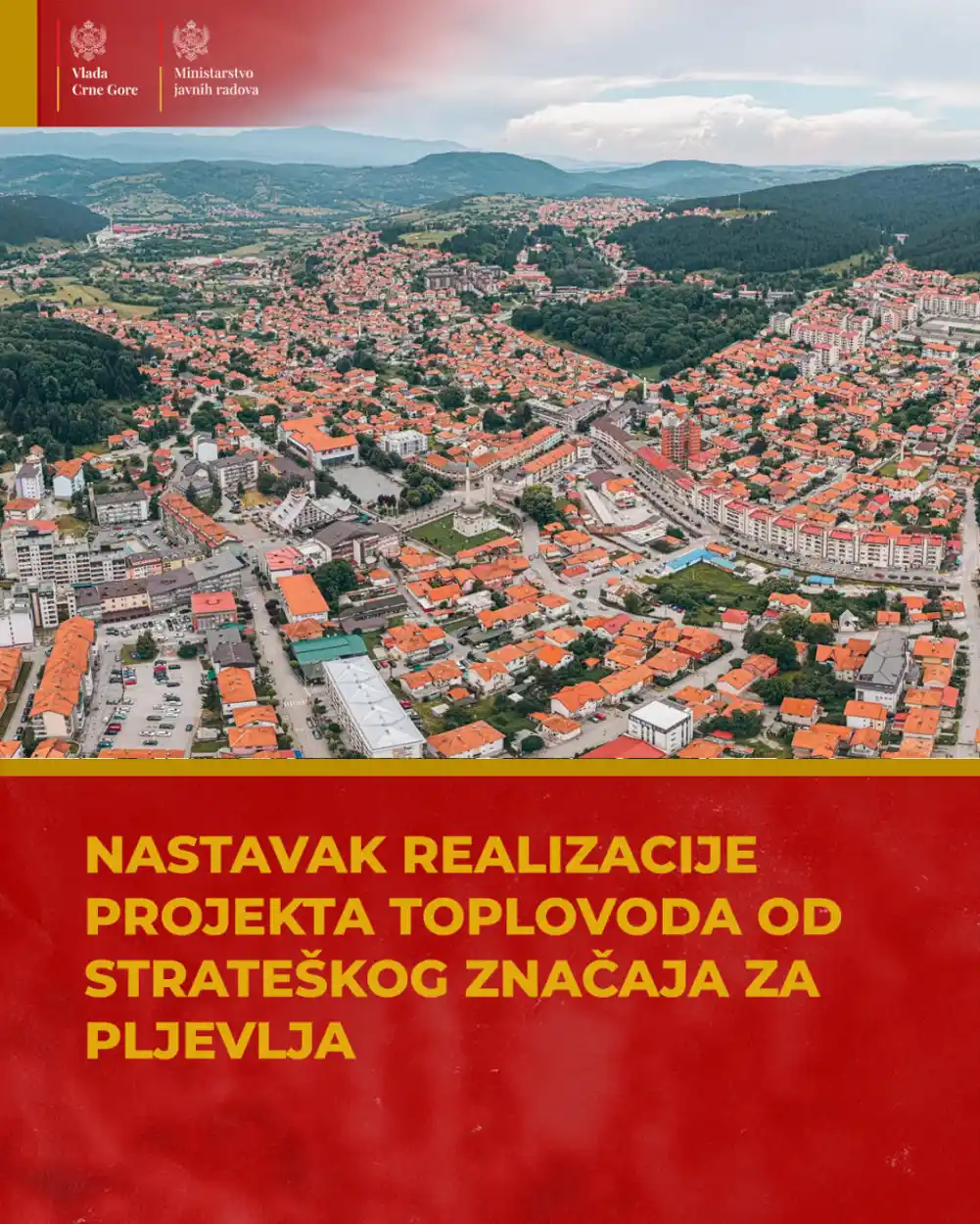 MJR: Potpisan ugovor za izgradnju II i III faze toplovoda od TE Pljevlja do grada