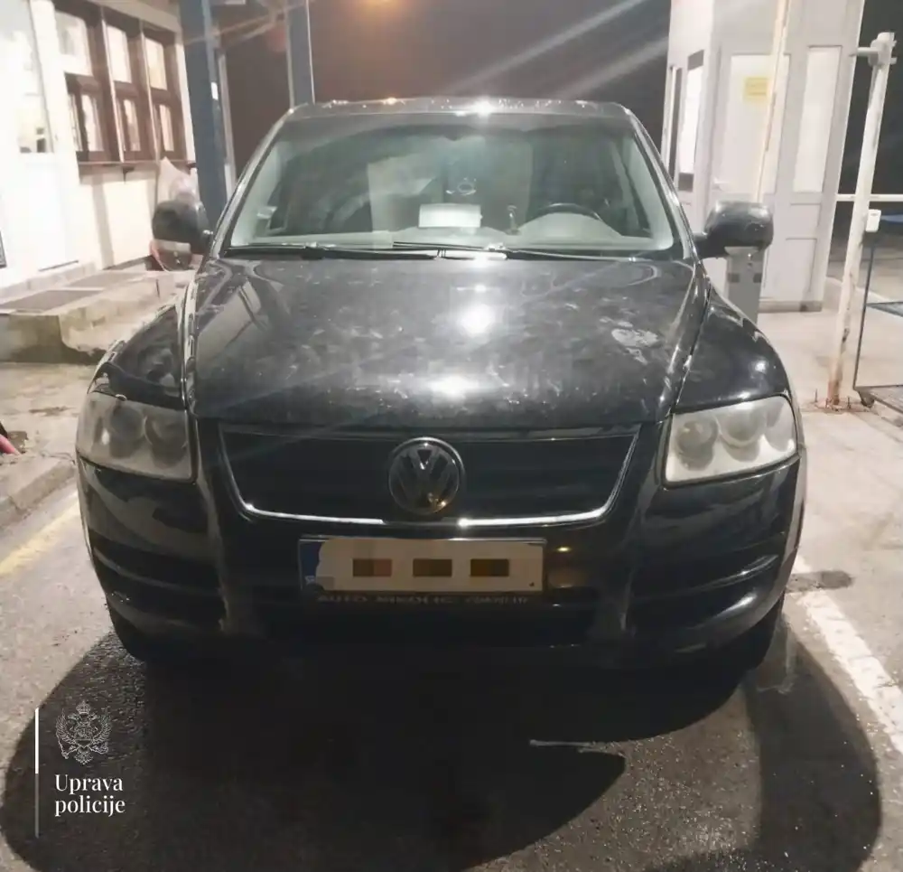 Na graničnom prelazu Metaljka oduzeto vozilo od državljanina Srbije