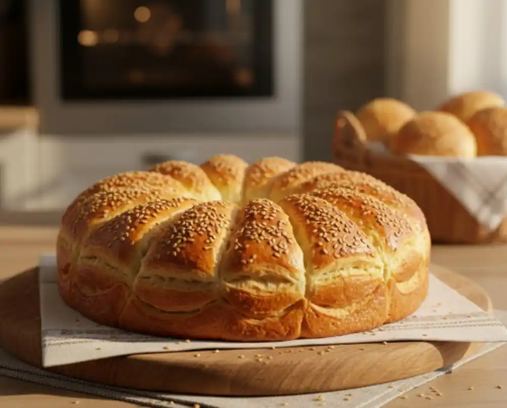 Najlepša lisnata pogača sa susamom