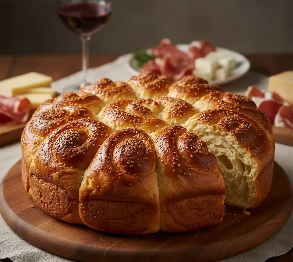 Najljepša lisnata pogača sa susamom