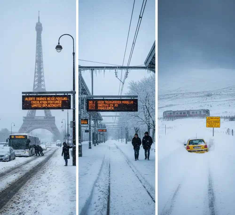 Nevrijeme paralisalo saobraćaj u Francuskoj, Holandiji i Velikoj Britaniji