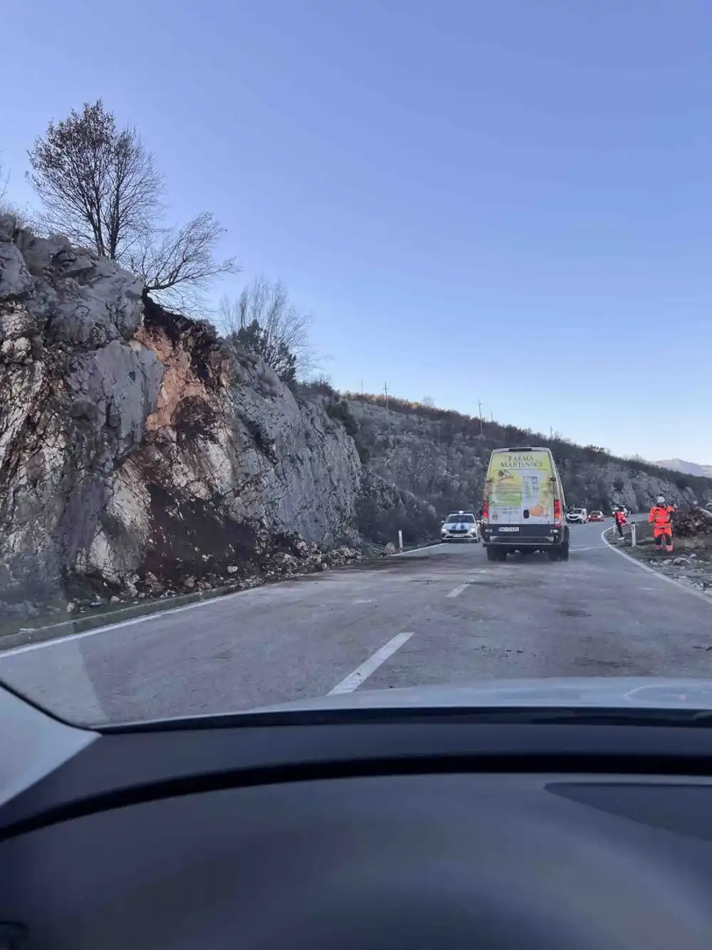 Odron kod Drenoštice uklonjen