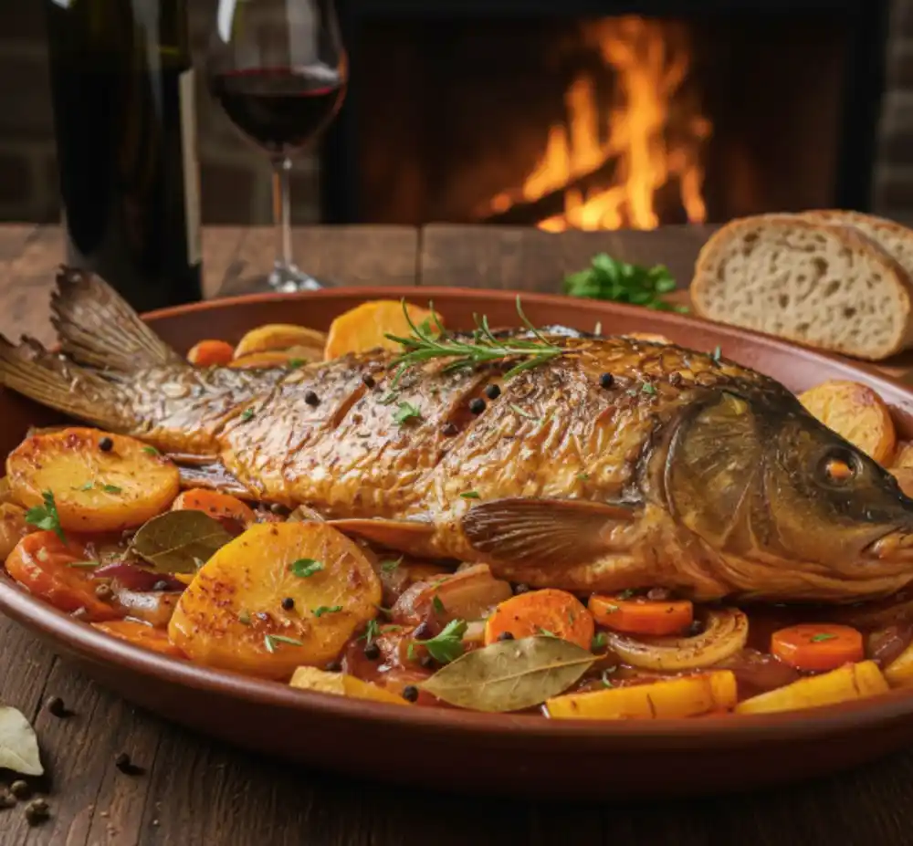 Pijani šaran po starinskom receptu