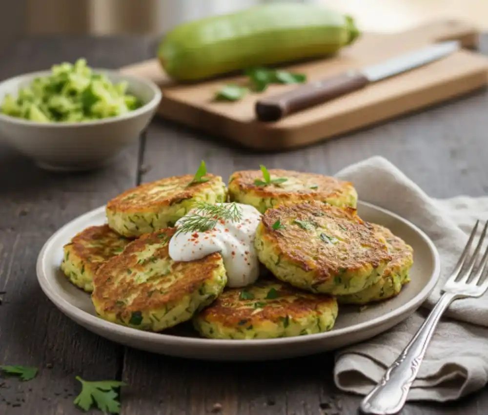 Pljeskavice od tikvica i pirinča