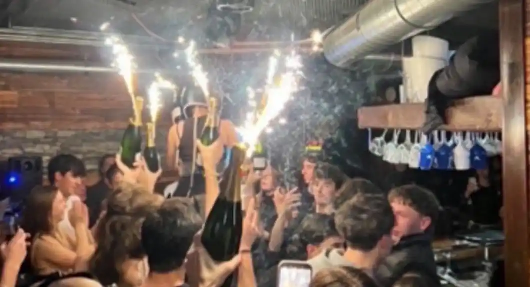 Požar u Kran Montani izazvale svijeće na bocama šampanjca