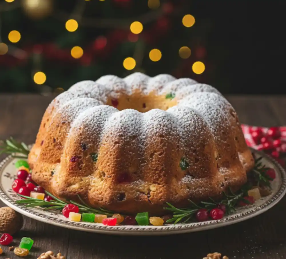 Praznični kuglof sa voćem