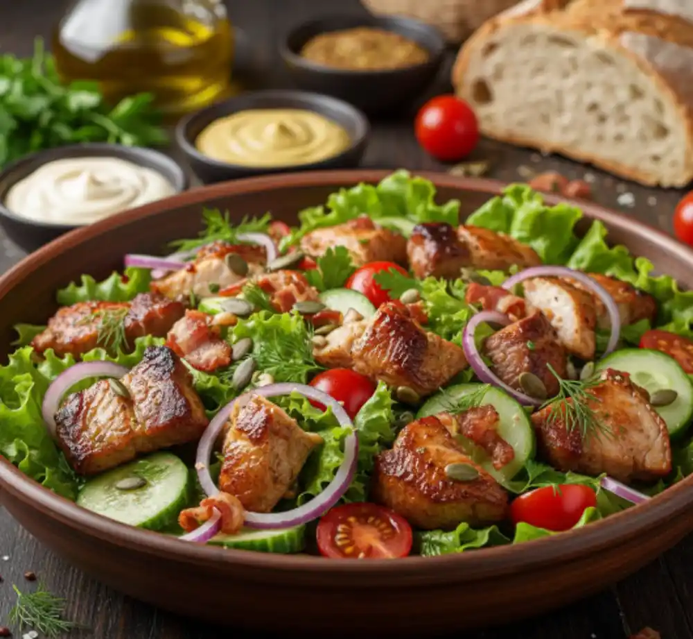 Salata od ostataka pečenja