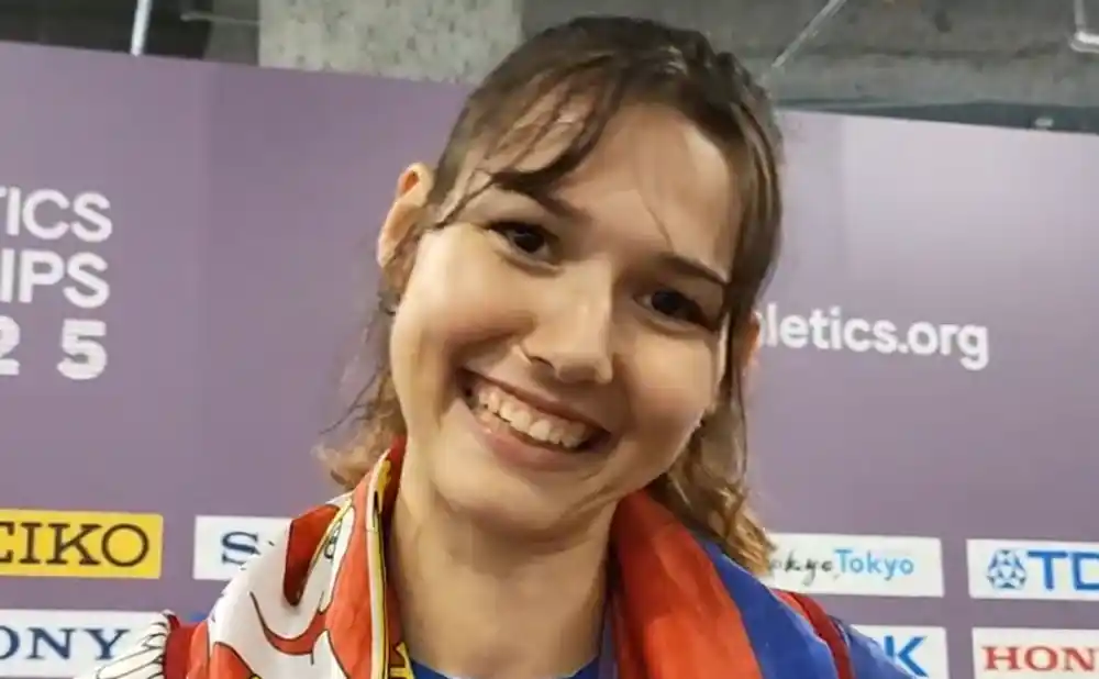 Srpska atletičarka Angelina Topić oborila državni rekord u skoku uvis u dvorani