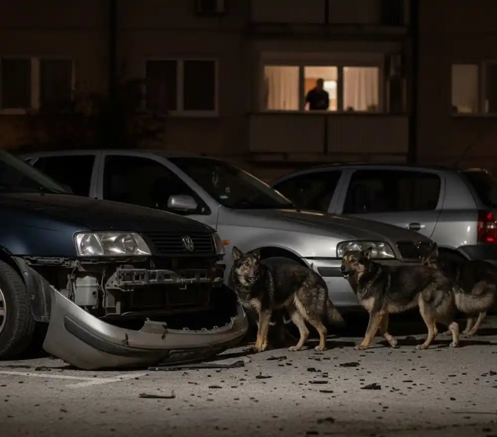 Stanari Bloka V ogorčeni, psi lutalice oštetili više vozila