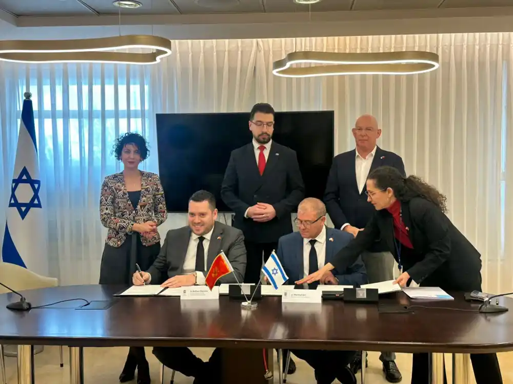 Strateško partnerstvo Skupštine Crne Gore sa Parlamentom Izraela